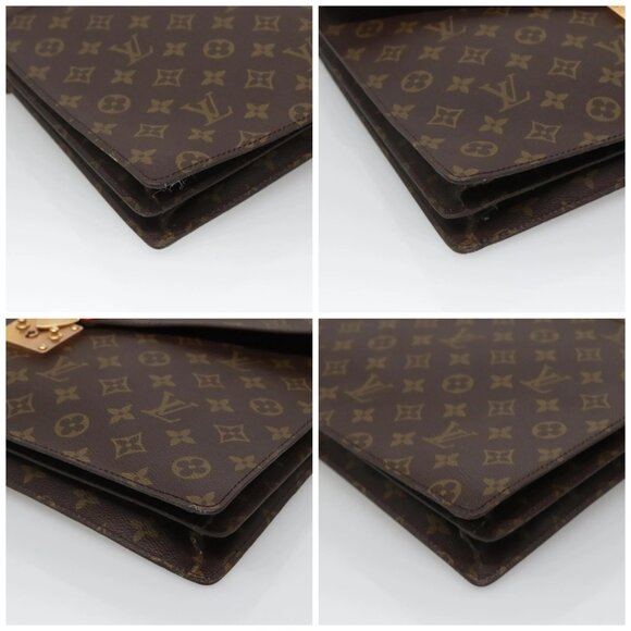 LOUIS VUITTON Monogram Serviette Conseiller Briefcase M53331 LV Auth 124478 - Picture 16 of 16